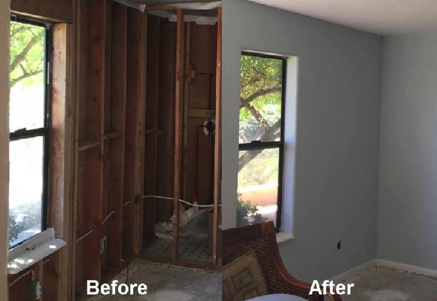 ASAP Drywall Before After
